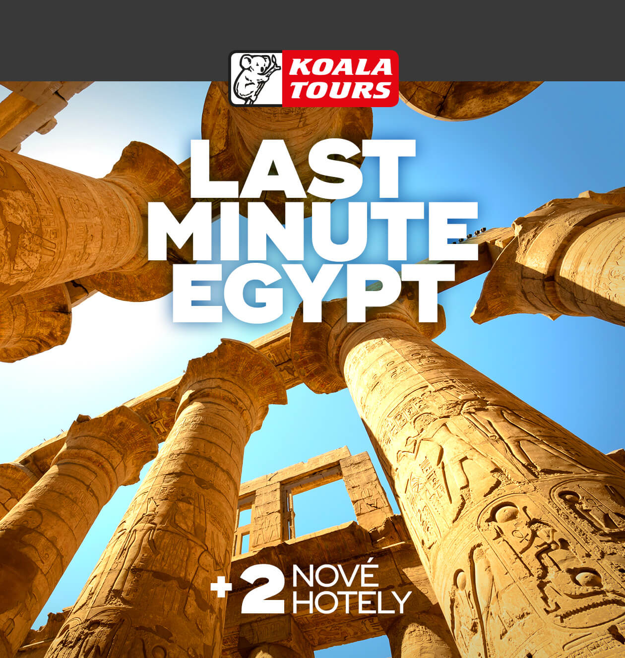 Novinky v Egypte za LAST MINUTE cenu