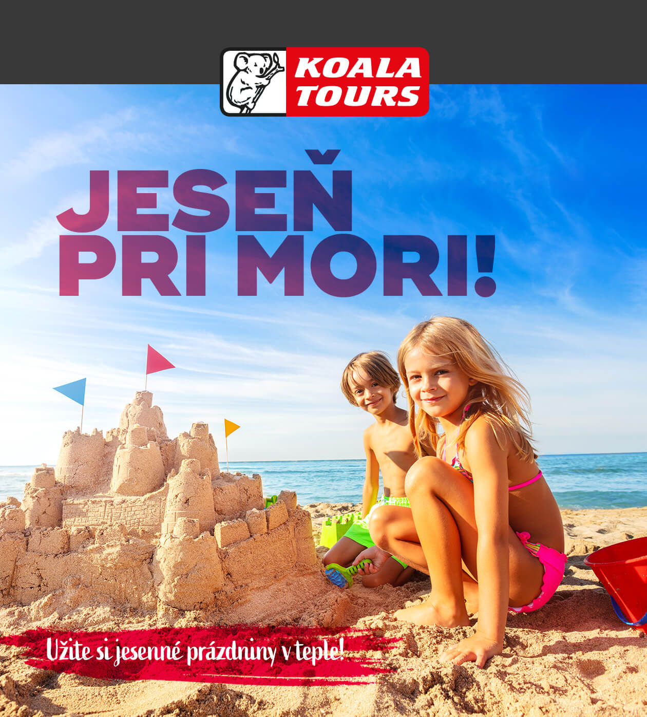 Jesenné prázdniny pri mori!